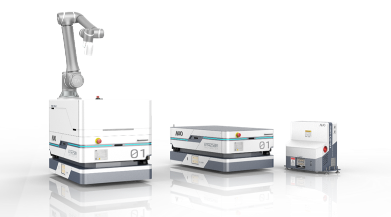 ks凯时數位開發的自主式移動機器人（AMR250M），搭配全向輪並結合AI演算法、2D LiDAR、3D攝影機等技術，協助客戶實現產線全自動化